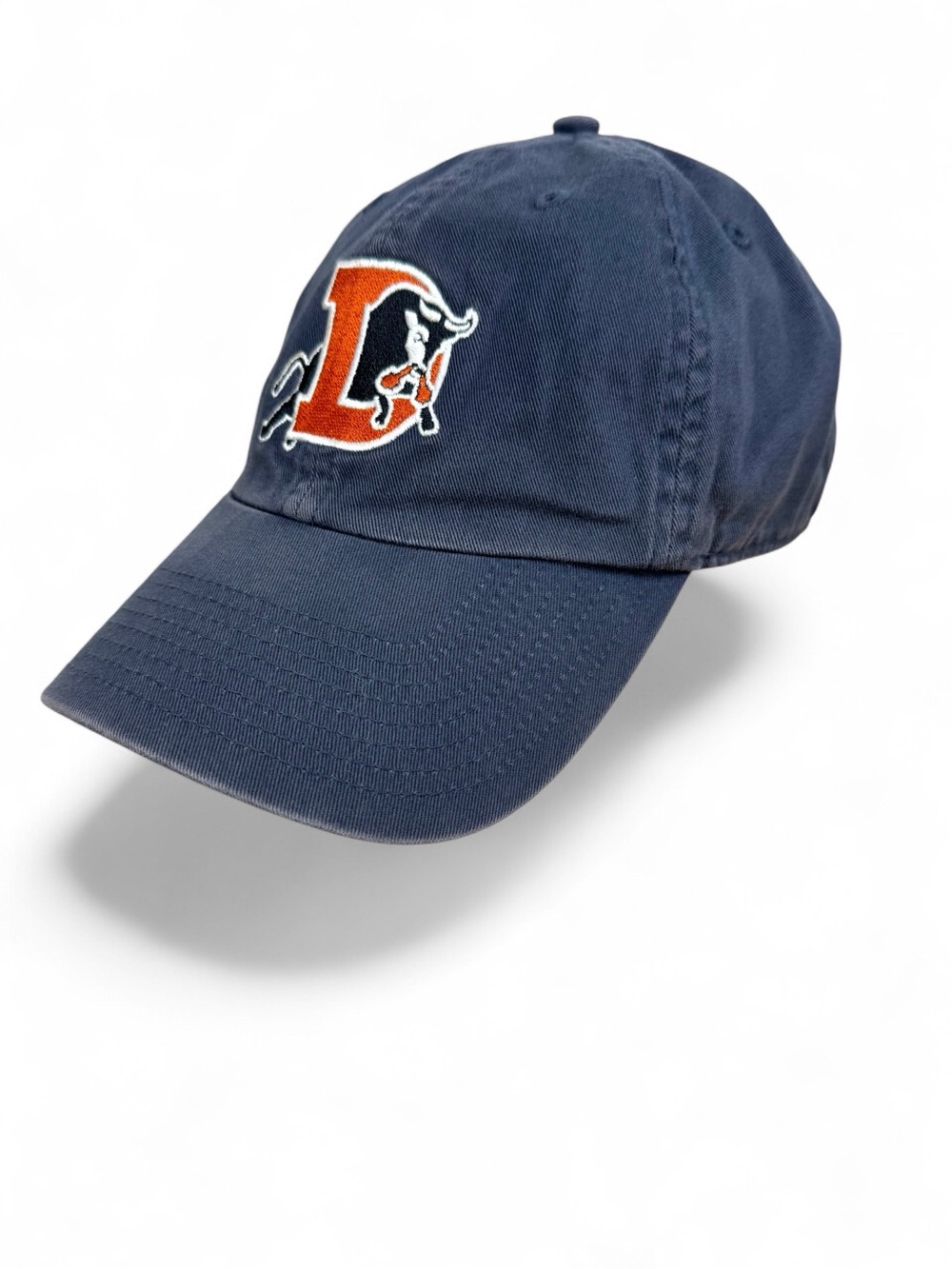 Vintage Durham Bulls Twins Enterprise Adjustable Hat Minor League Baseball Blue